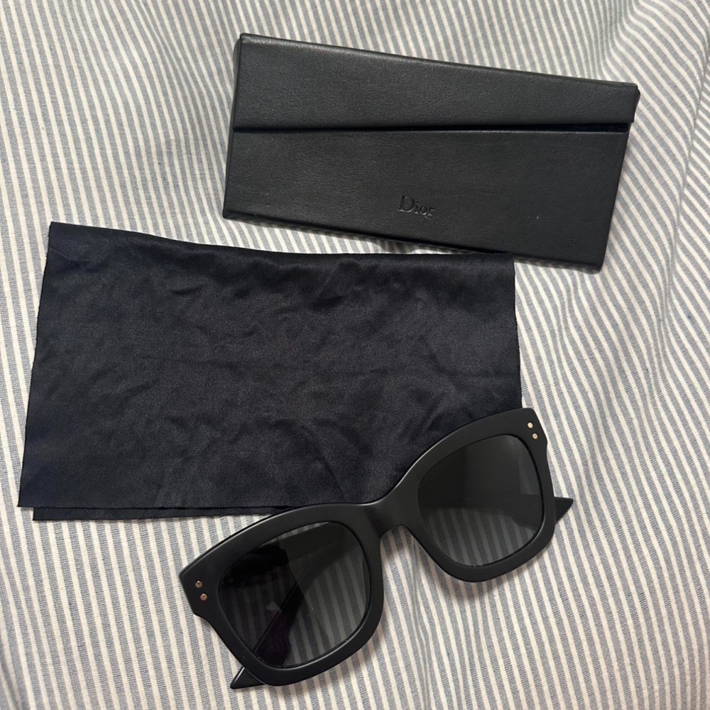 Authentic Dior Black Sunglasses - image 1